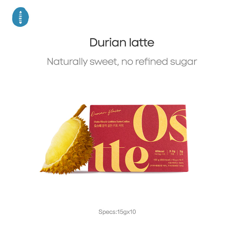 Sculpt Latte — Durian Dream Keto Butter Coffee for Light Days